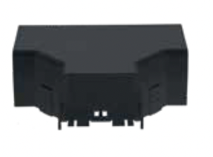 Pièce en T CCD.80 Noir (6pcs/boite)