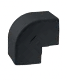Coude extérieur 90° for CCD.110 NOIR (6pcs/boite)
