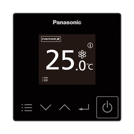 Télécommande filaire tertiaire simplifiée CONEX - Noire